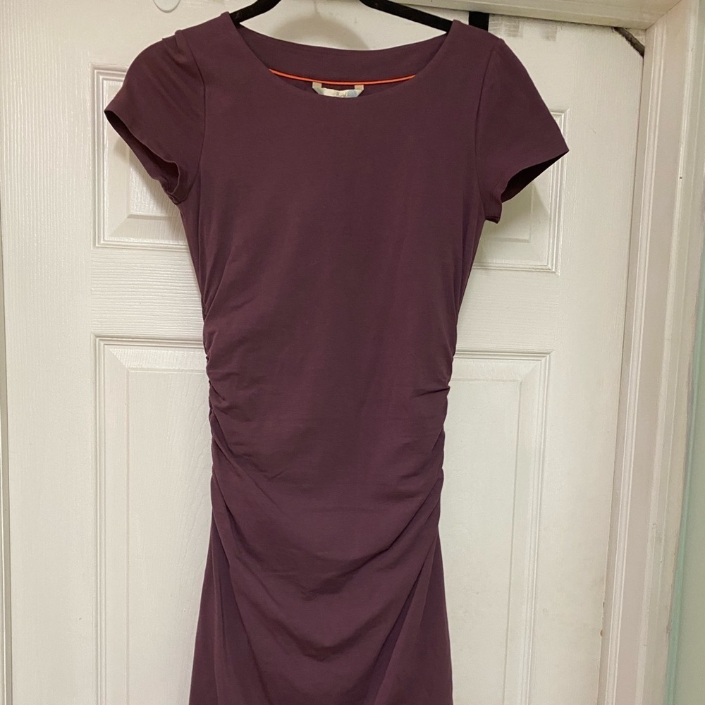 Boden Purple Midi Dress
